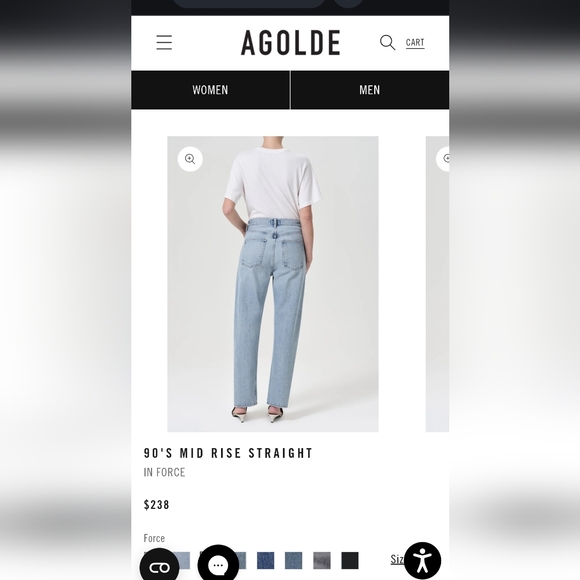 Agolde Jeans - Picture 1 of 5